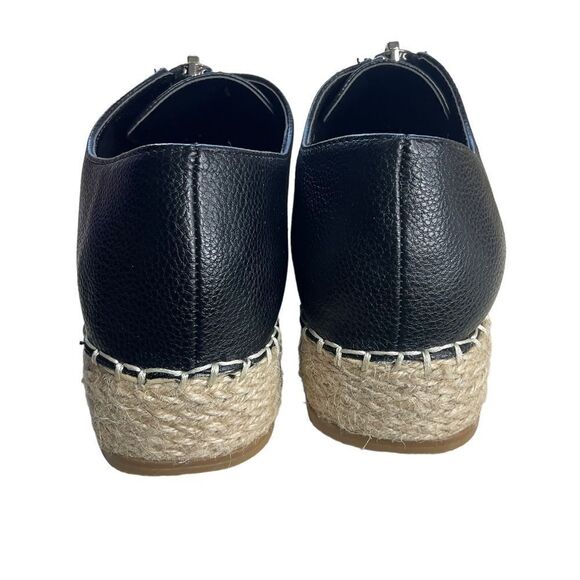 COCONUTS by Matisse Black Platform Loafter Zipper Top Size 7 - Picture 5 of 12
